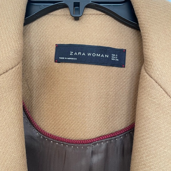 NWT Zara Woman Wool Coat - Picture 5 of 8